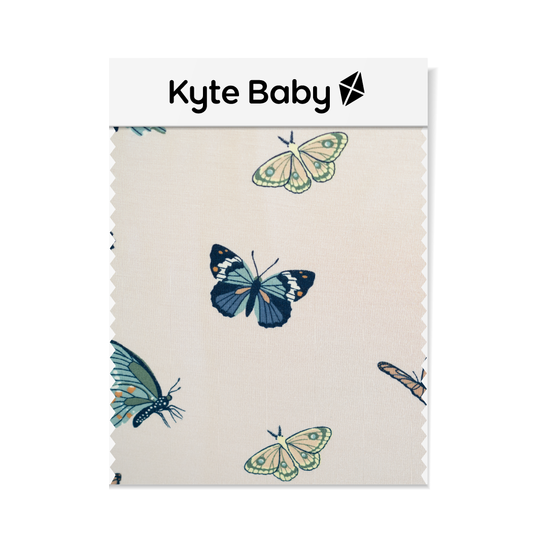 Sleep Bag Swaddler in Blush Butterfly 0.5 | Kyte Baby