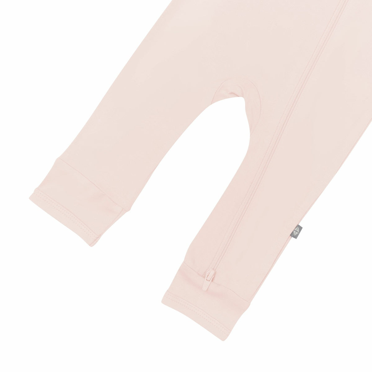 Zippered Romper in Blush | Kyte Baby