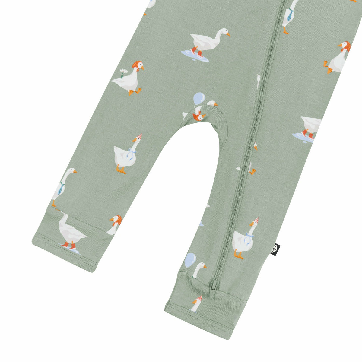 Zippered Romper in Silly Goose | Kyte Baby