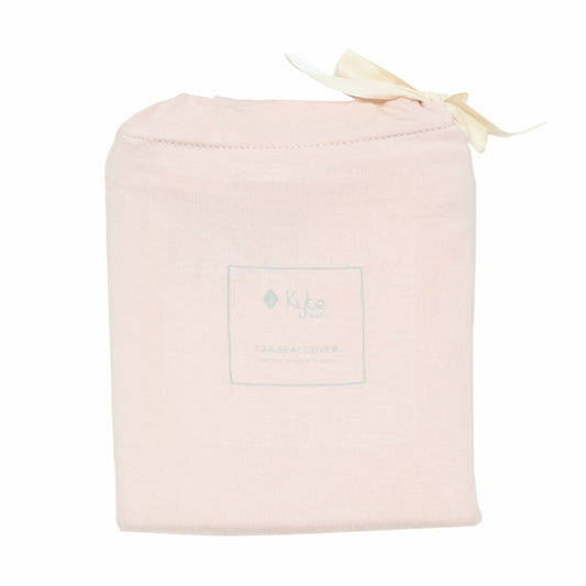 Bamboo Car Seat Cover in Blush | Kyte Baby