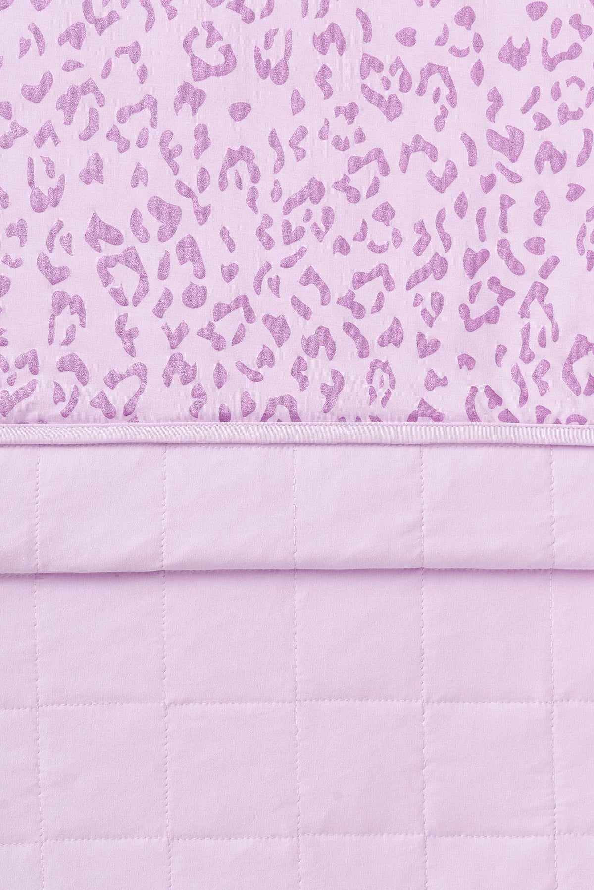 Adult Quilted Blanket in Thistle Leopard 2.5 | Kyte Baby