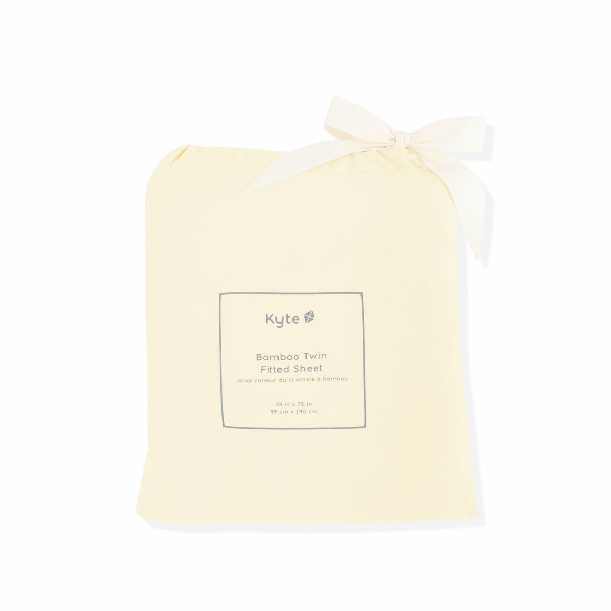 Twin Sheet in Chamomile | Kyte Baby