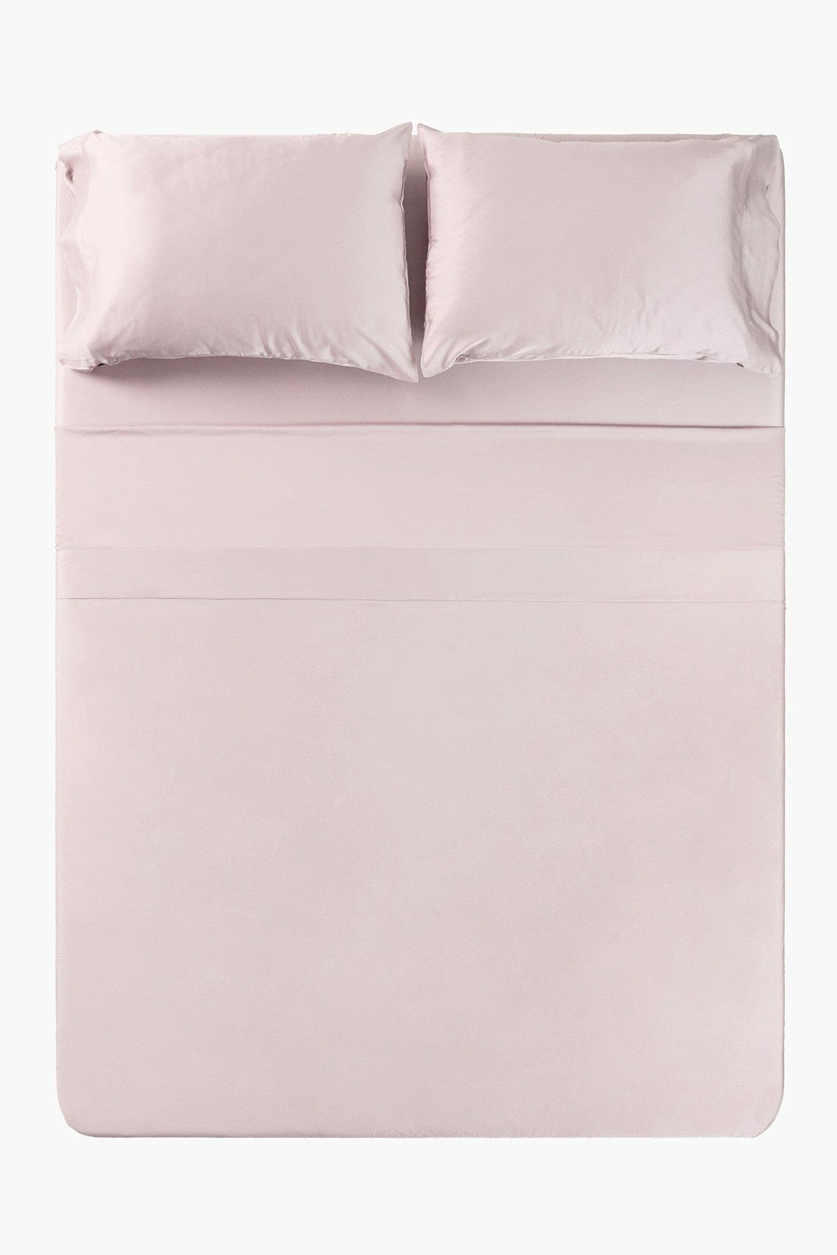 Bamboo Sateen Sheet Set in Rose Quartz | Kyte Baby