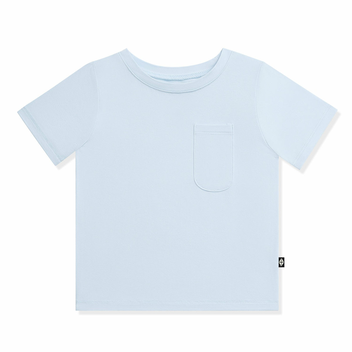 Toddler Crew Neck Tee in Breeze | Kyte Baby