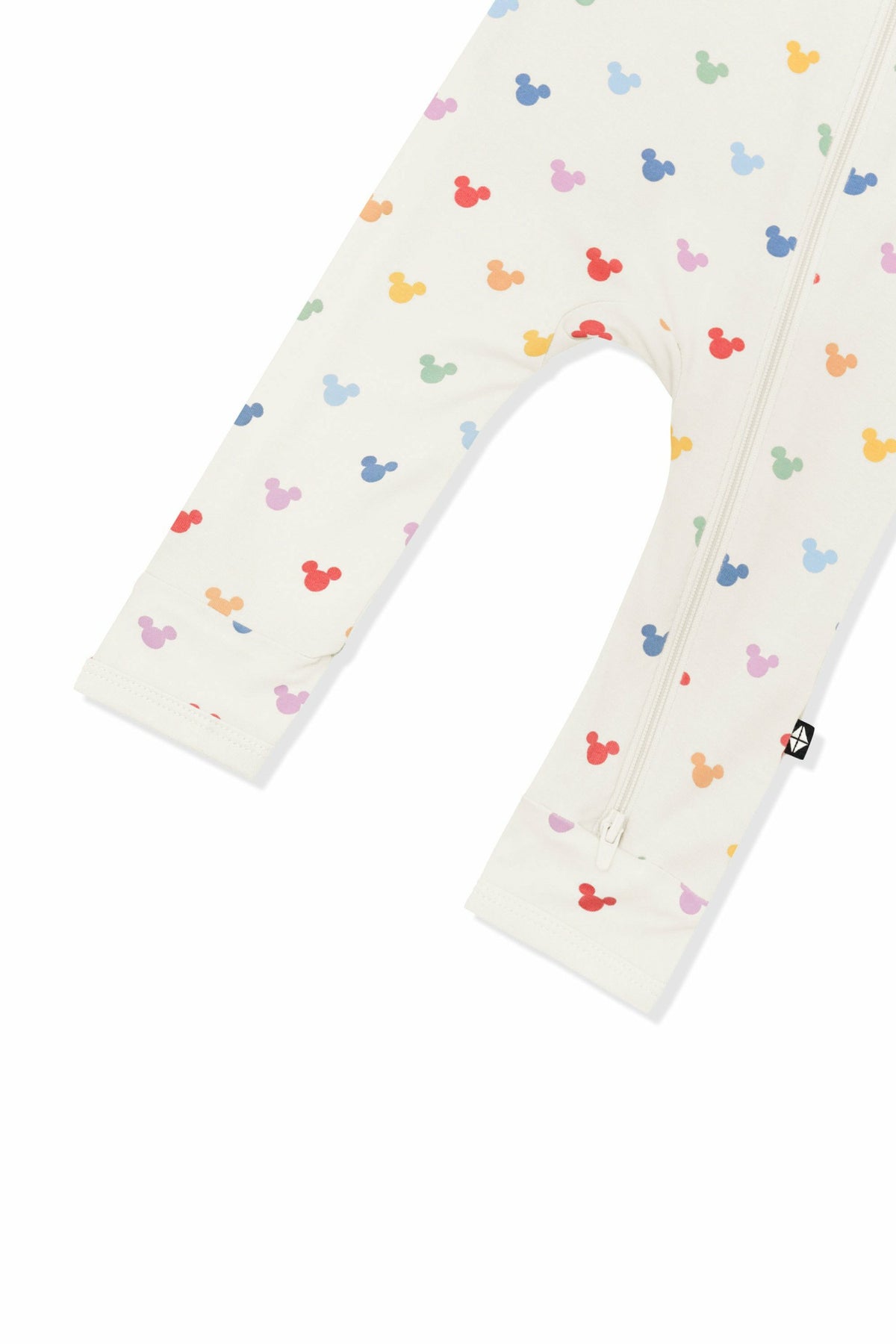 Zippered Romper in Pastel Mickey Mouse | Kyte Baby