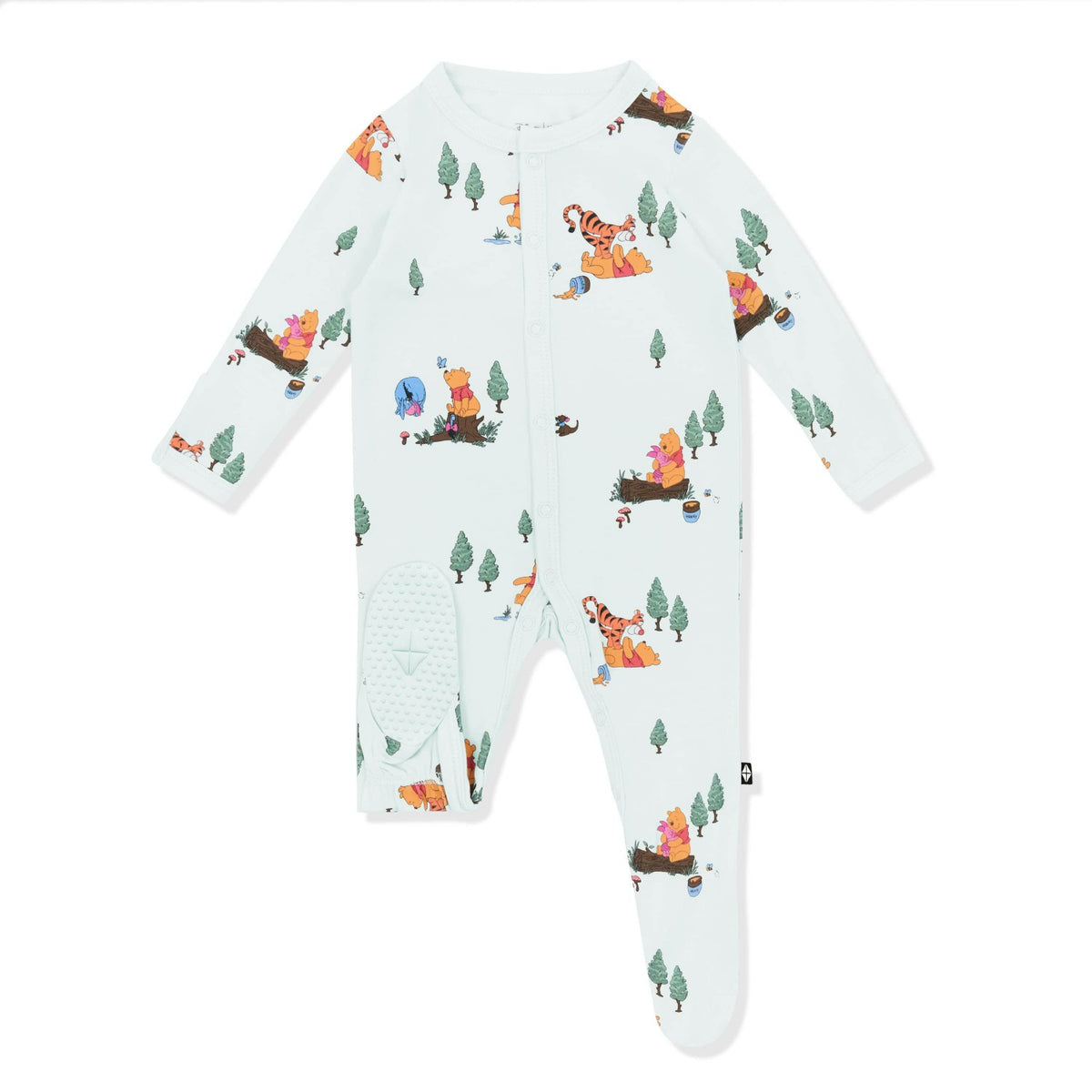 Footie in Winnie the Pooh Hundred Acre Wood | Kyte Baby