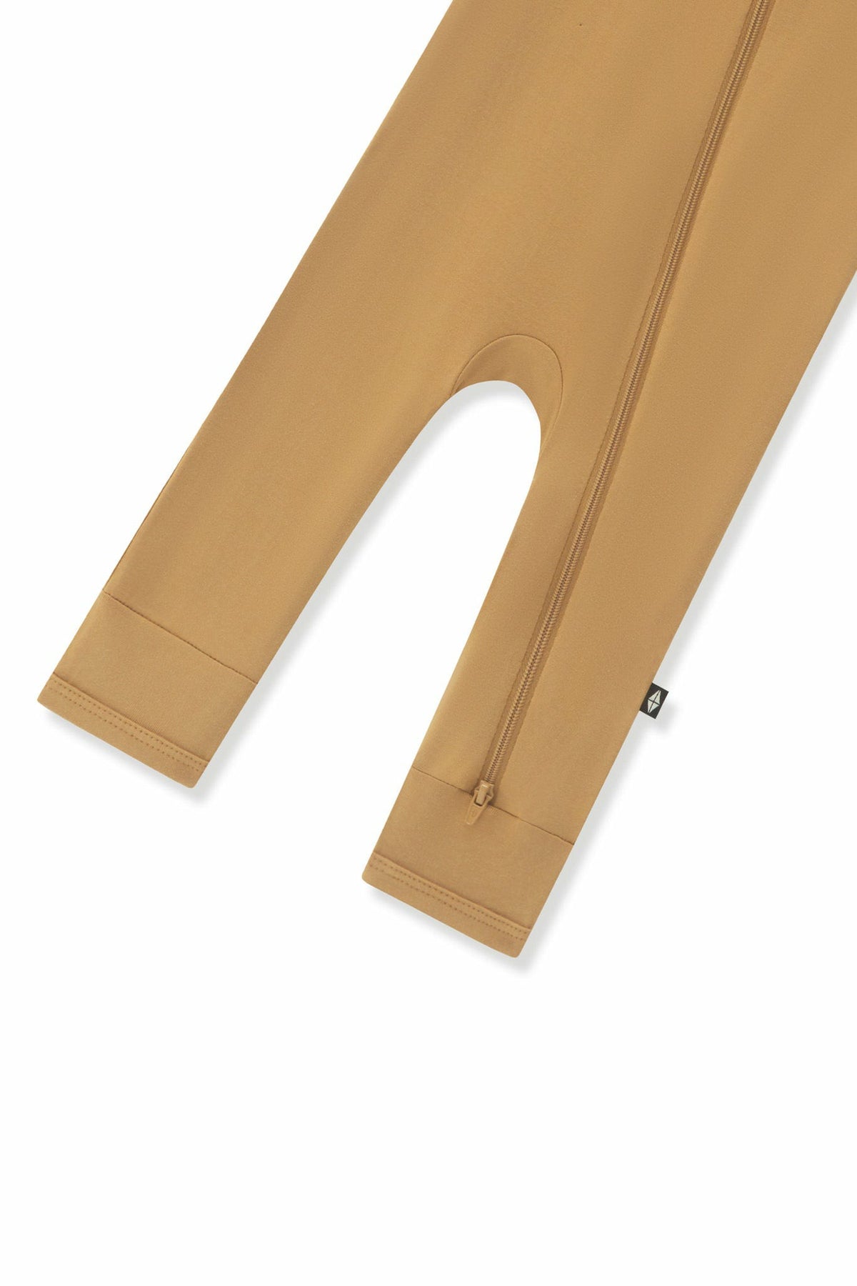 Zippered Romper in Ochre | Kyte Baby