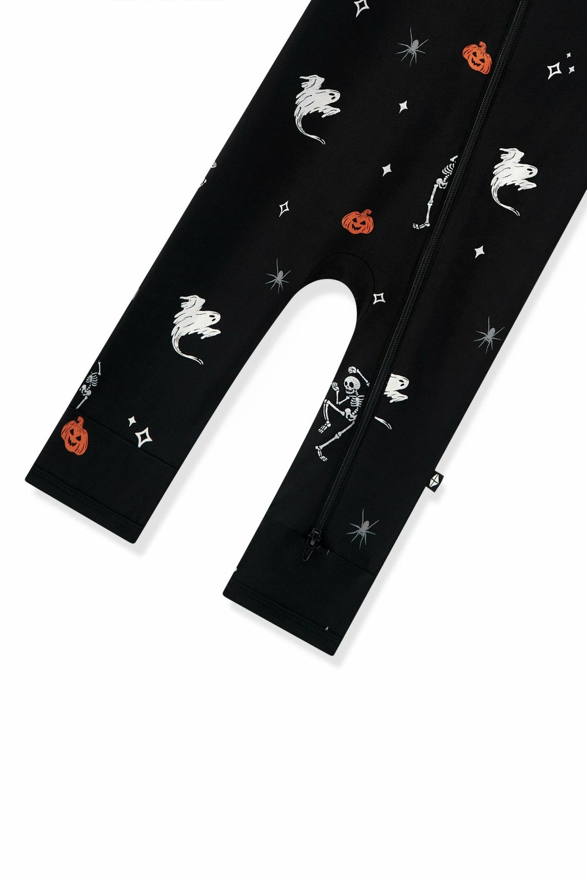 Zippered Romper in Halloween Friends | Kyte Baby
