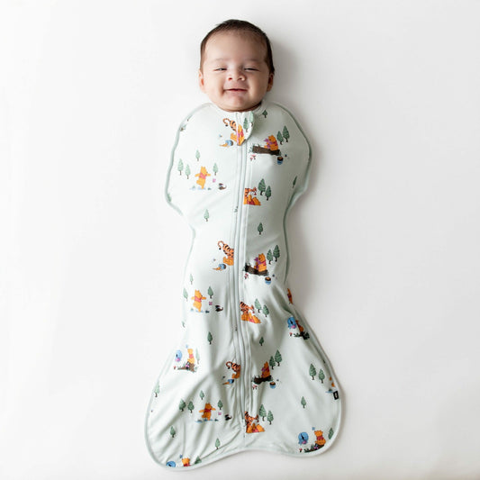 Swaddle Bag in Winnie the Pooh Hundred Acre Wood 0.5 | Kyte Baby