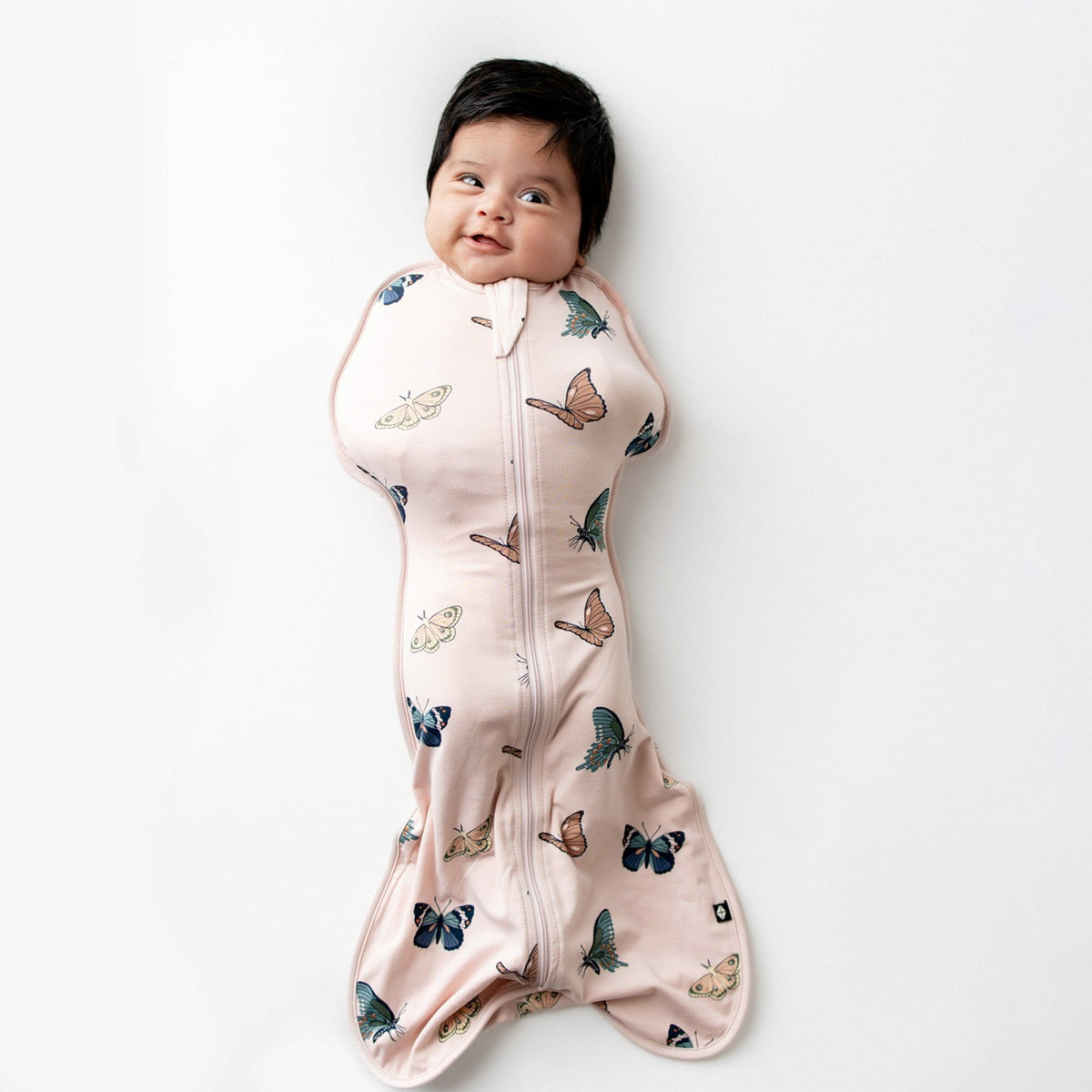 Swaddle Bag in Blush Butterfly 0.5 | Kyte Baby