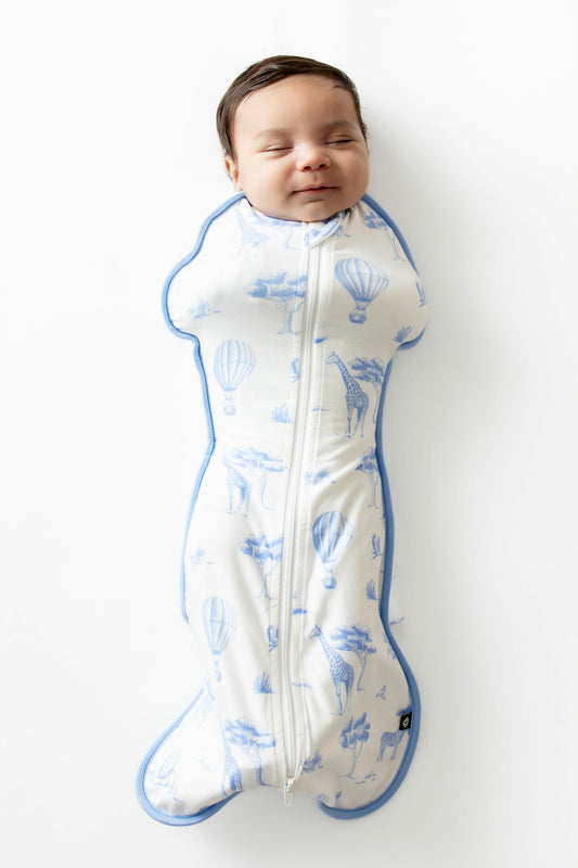 Swaddle Bag in Toile Safari 0.5 | Kyte Baby