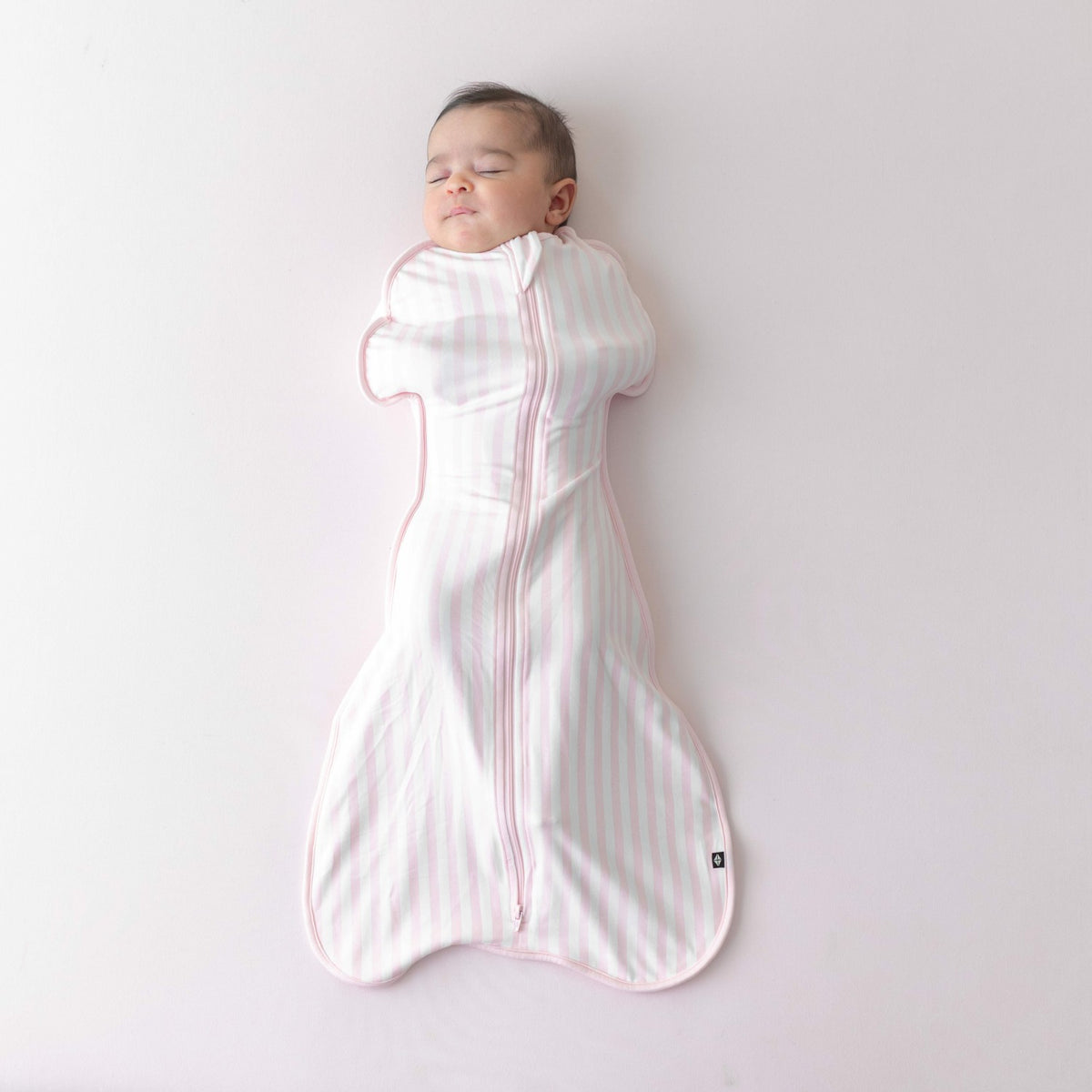 Swaddle Bag in Small Sakura Stripe 0.5 | Kyte Baby
