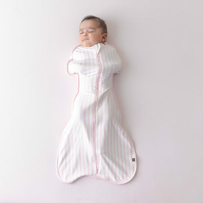 Swaddle Bag in Small Sakura Stripe 0.5 | Kyte Baby