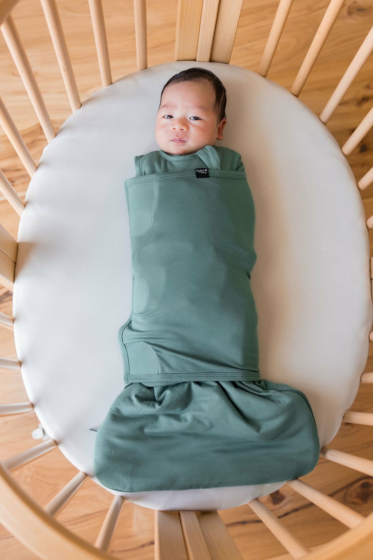 Sleep Bag Swaddler in Pine 1.0 | Kyte Baby
