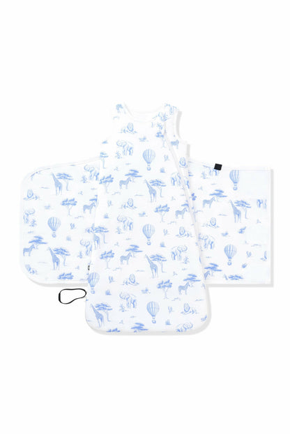 Sleep Bag Swaddler in Toile Safari 1.0 | Kyte Baby
