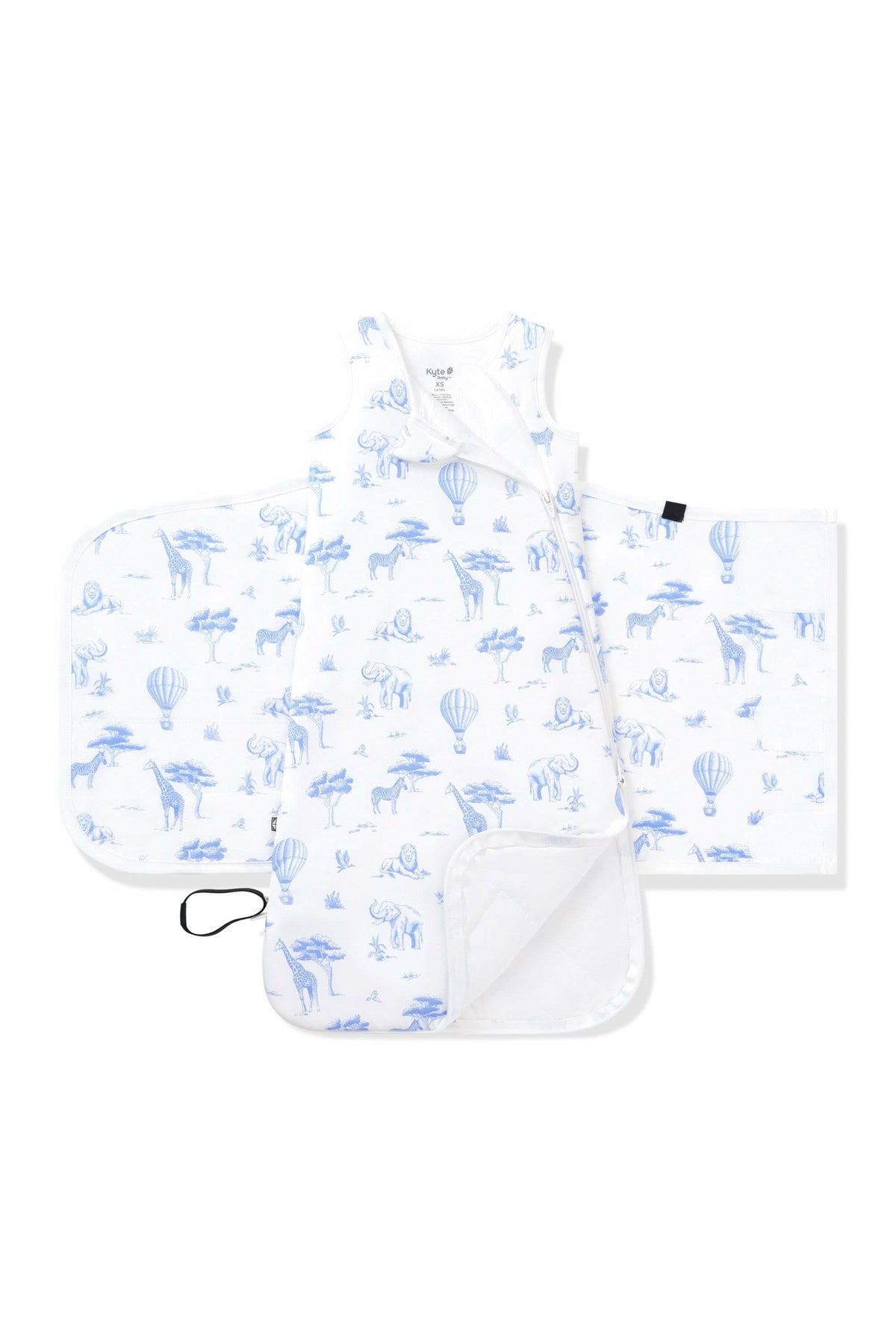 Sleep Bag Swaddler in Toile Safari 1.0 | Kyte Baby