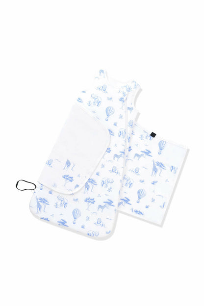 Sleep Bag Swaddler in Toile Safari 1.0 | Kyte Baby