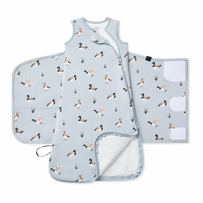 Sleep Bag Swaddler in Mallard Duck 1.0 | Kyte Baby