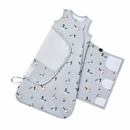 Sleep Bag Swaddler in Mallard Duck 1.0 | Kyte Baby