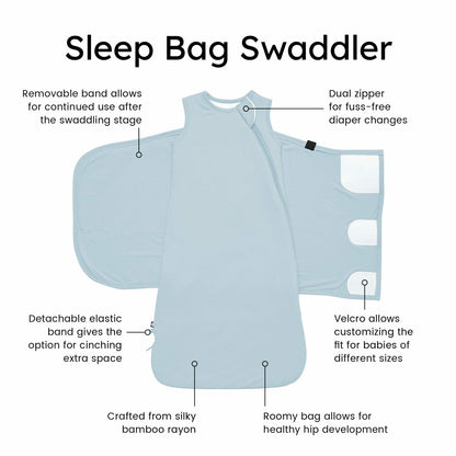 Sleep Bag Swaddler in Fog | Kyte Baby