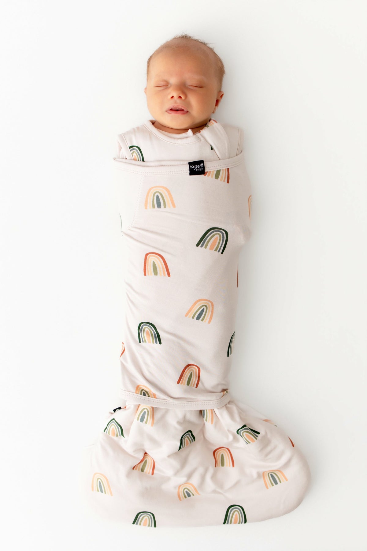 Sleep Bag Swaddler in Retro Rainbow 1.0 | Kyte Baby