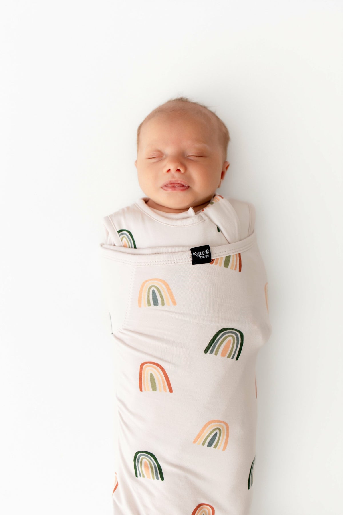 Sleep Bag Swaddler in Retro Rainbow 1.0 | Kyte Baby
