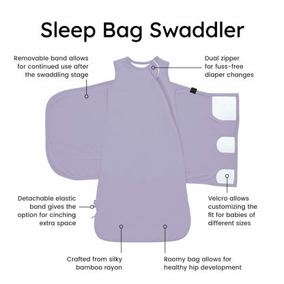 Sleep Bag Swaddler in Taro | Kyte Baby