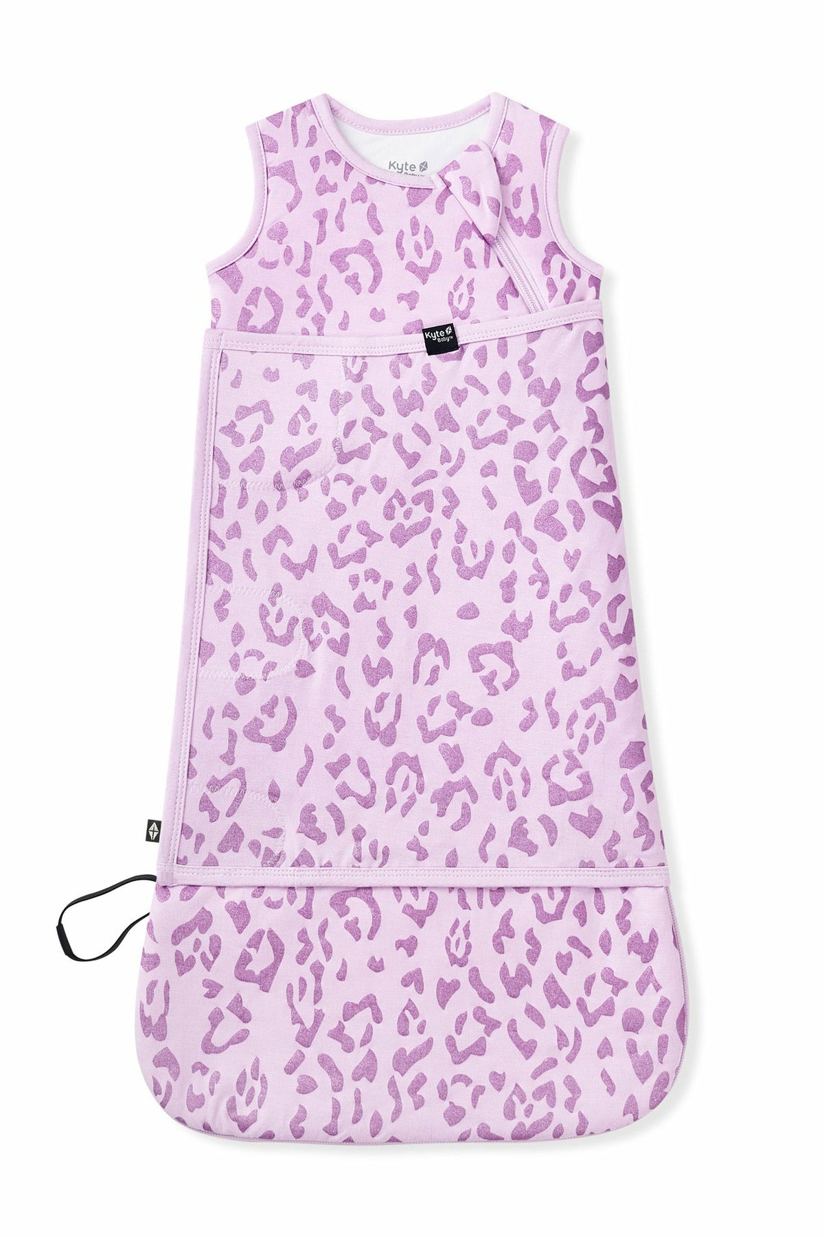 Sleep Bag Swaddler in Thistle Leopard 1.0 | Kyte Baby