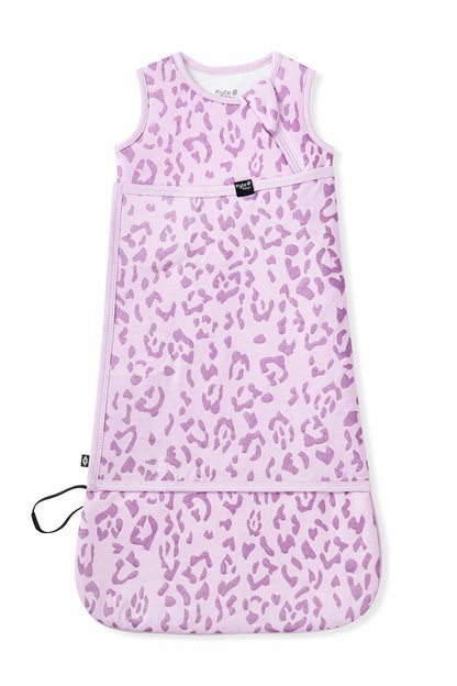 Sleep Bag Swaddler in Thistle Leopard 1.0 | Kyte Baby