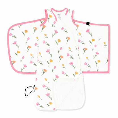 Sleep Bag Swaddler in Tulip 0.5 | Kyte Baby