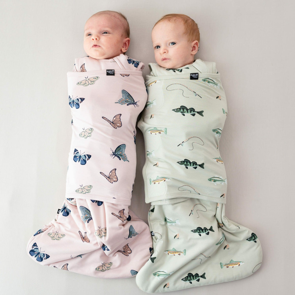 Sleep Bag Swaddler in Blush Butterfly 1.0 | Kyte Baby