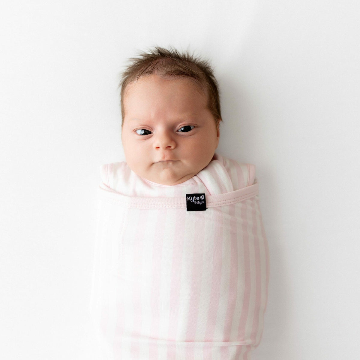 Sleep Bag Swaddler in Small Sakura Stripe 1.0 | Kyte Baby