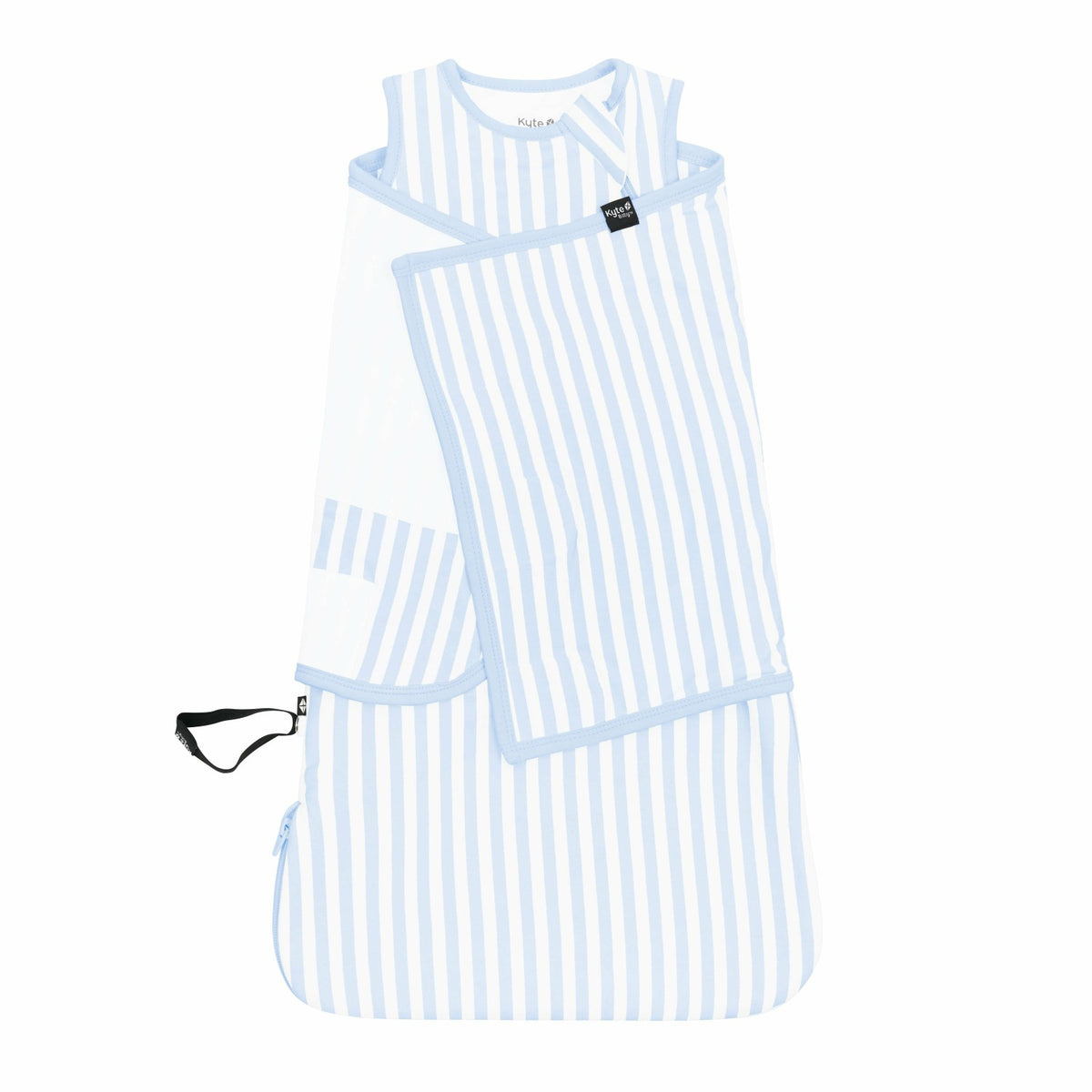 Sleep Bag Swaddler in Small Mist Stripe 1.0 | Kyte Baby