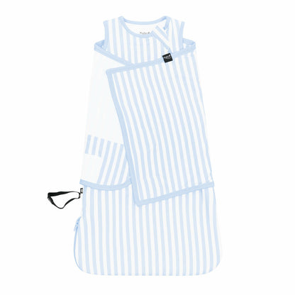 Sleep Bag Swaddler in Small Mist Stripe 1.0 | Kyte Baby