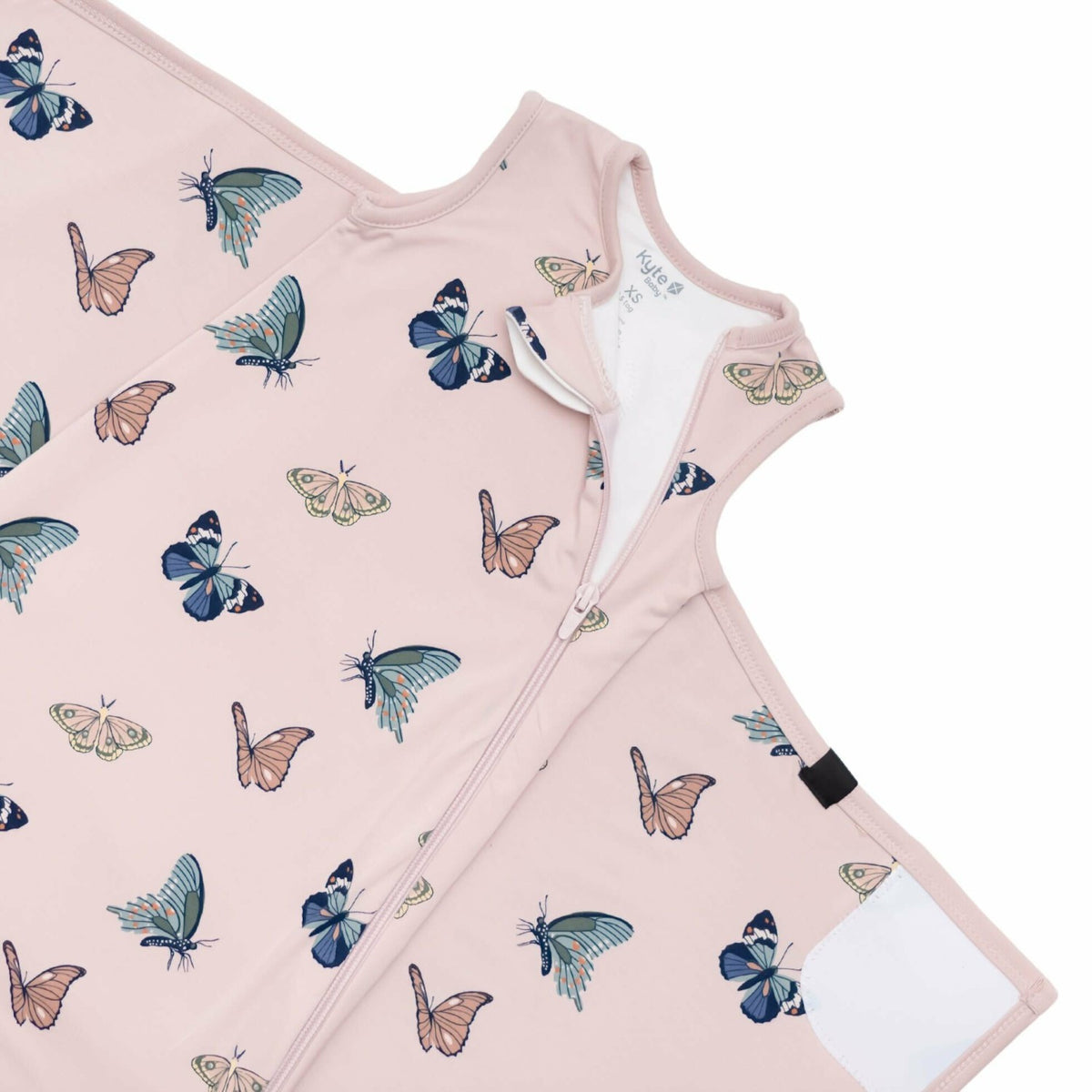 Sleep Bag Swaddler in Blush Butterfly 0.5 | Kyte Baby