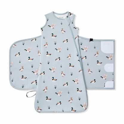 Sleep Bag Swaddler in Mallard Duck 0.5 | Kyte Baby