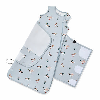 Sleep Bag Swaddler in Mallard Duck 0.5 | Kyte Baby