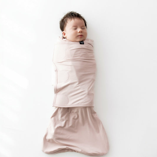 Sleep Bag Swaddler in Blush | Kyte Baby