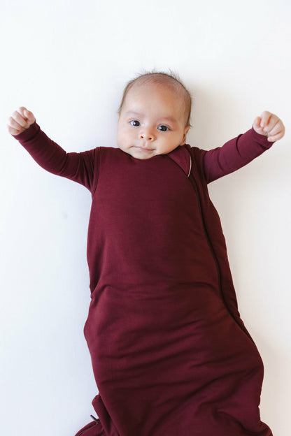 Sleep Bag in Burgundy 1.0 | Kyte Baby