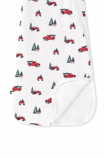 Sleep Bag in Holiday Tree Farm 1.0 | Kyte Baby