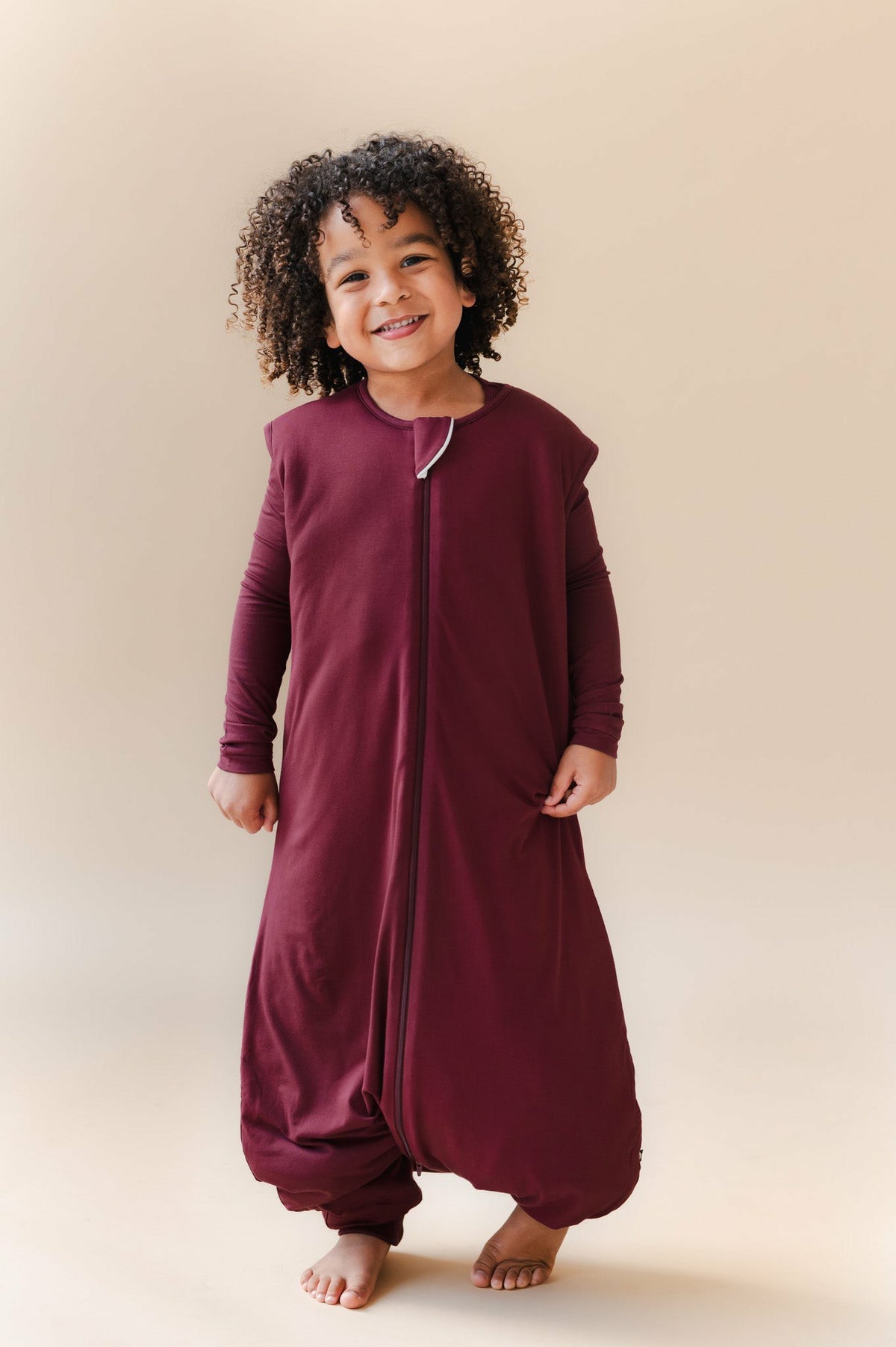 Sleep Bag Walker in Burgundy 2.5 | Kyte Baby