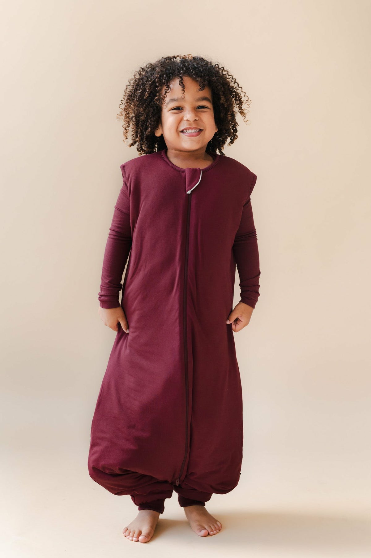 Sleep Bag Walker in Burgundy 2.5 | Kyte Baby