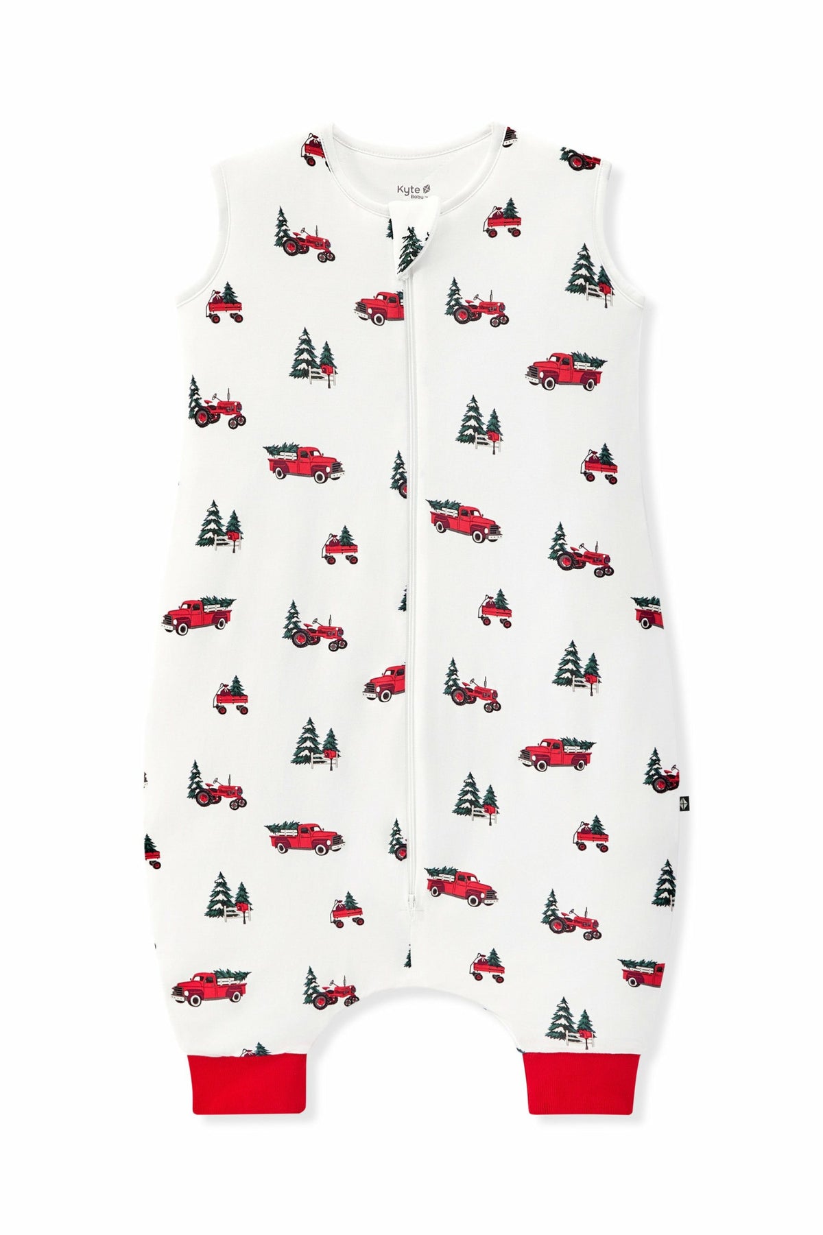 Sleep Bag Walker in Holiday Tree Farm 1.0 | Kyte Baby