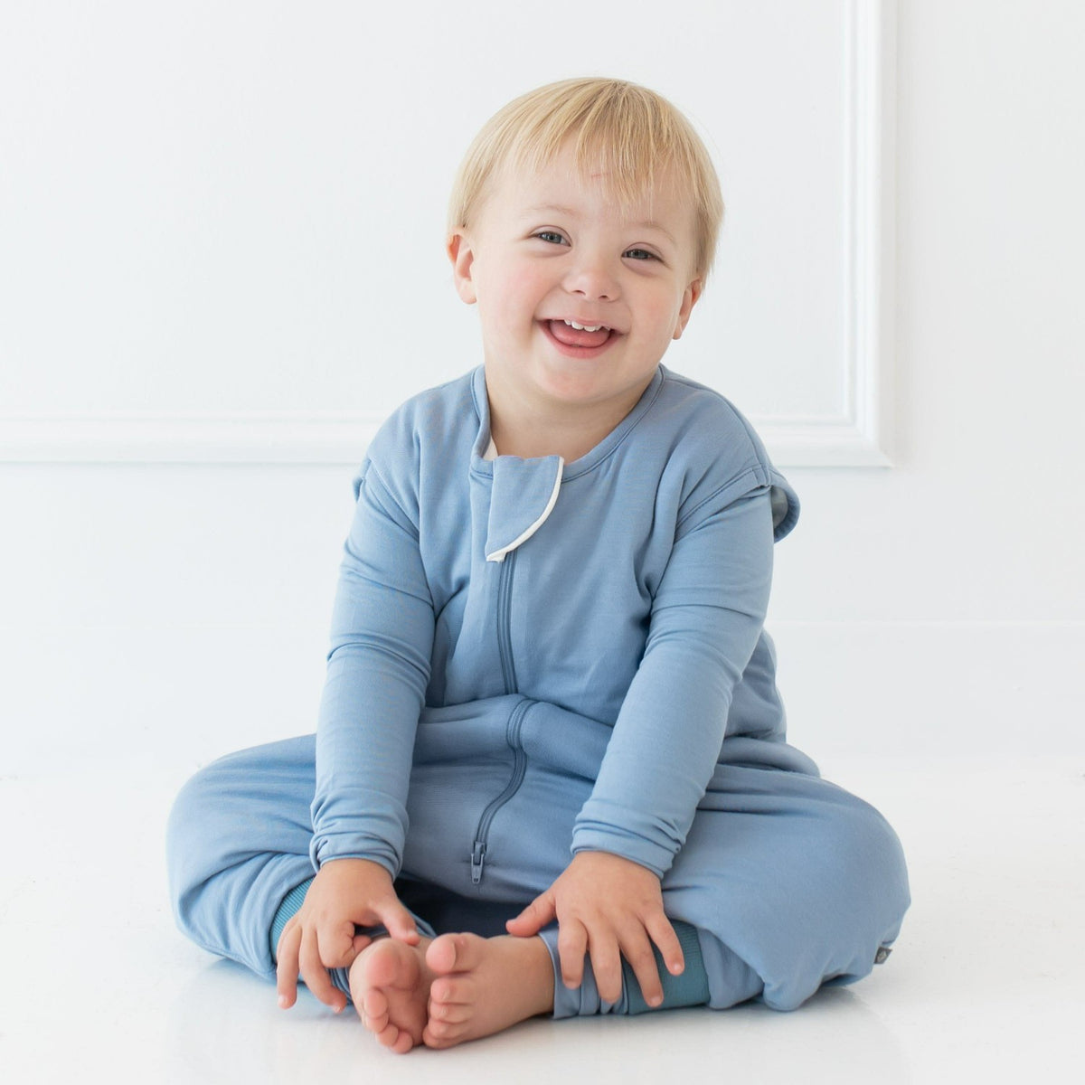 Sleep Bag Walker in Slate 1.0 TOG | Kyte Baby