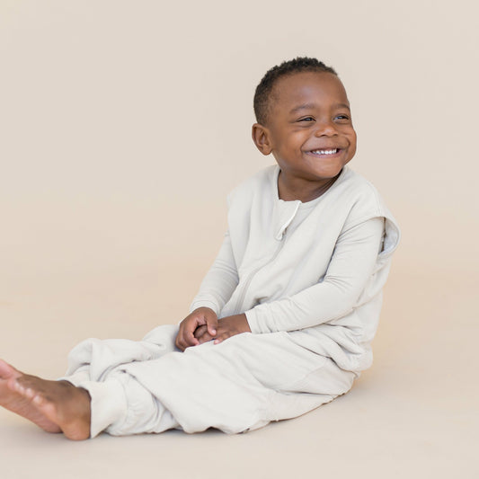 Sleep Bag Walker in Oat 1.0 | Kyte Baby