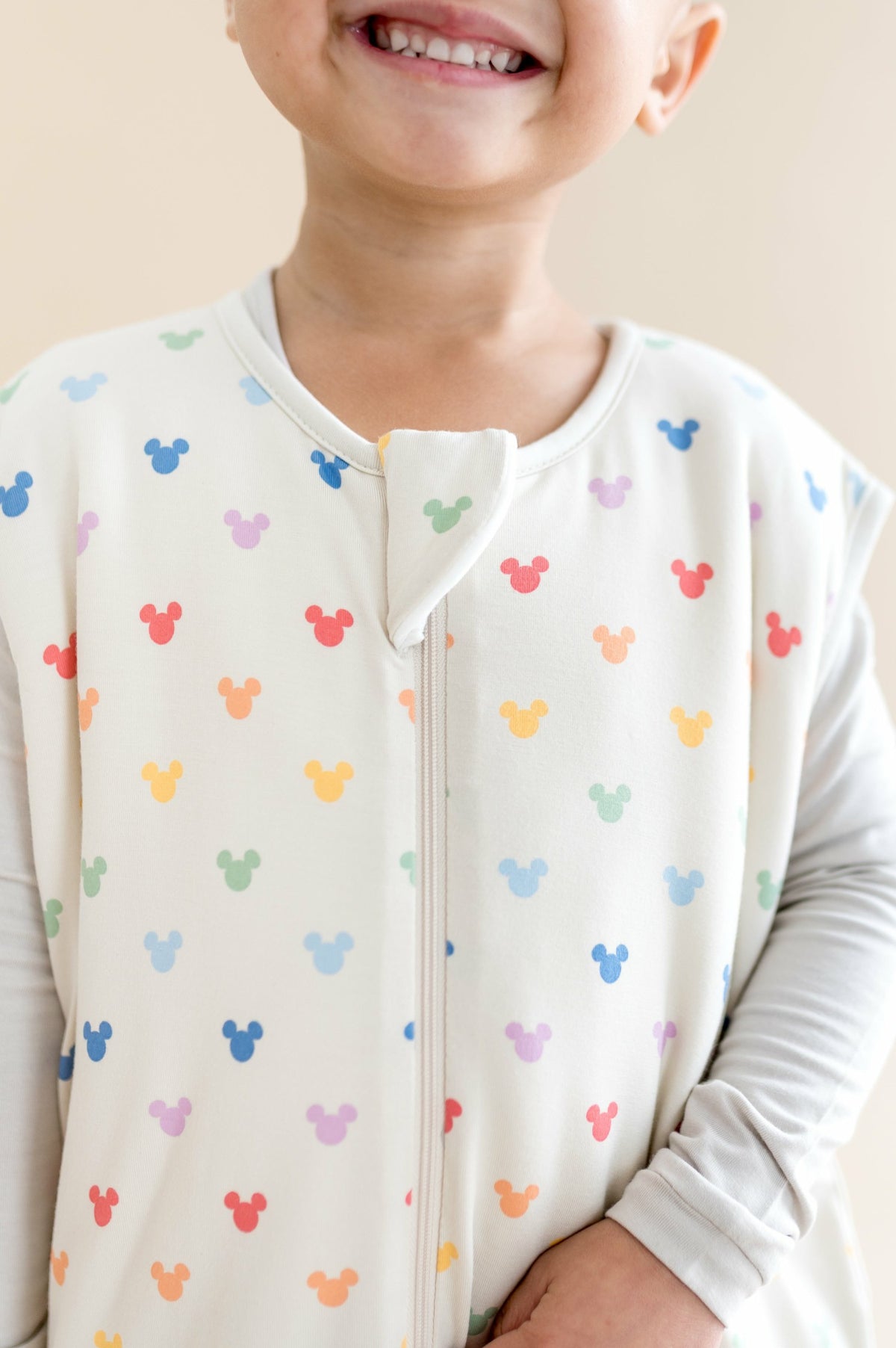 Sleep Bag Walker in Pastel Mickey Mouse 1.0 | Kyte Baby