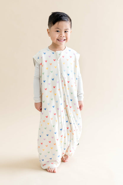Sleep Bag Walker in Pastel Mickey Mouse 1.0 | Kyte Baby