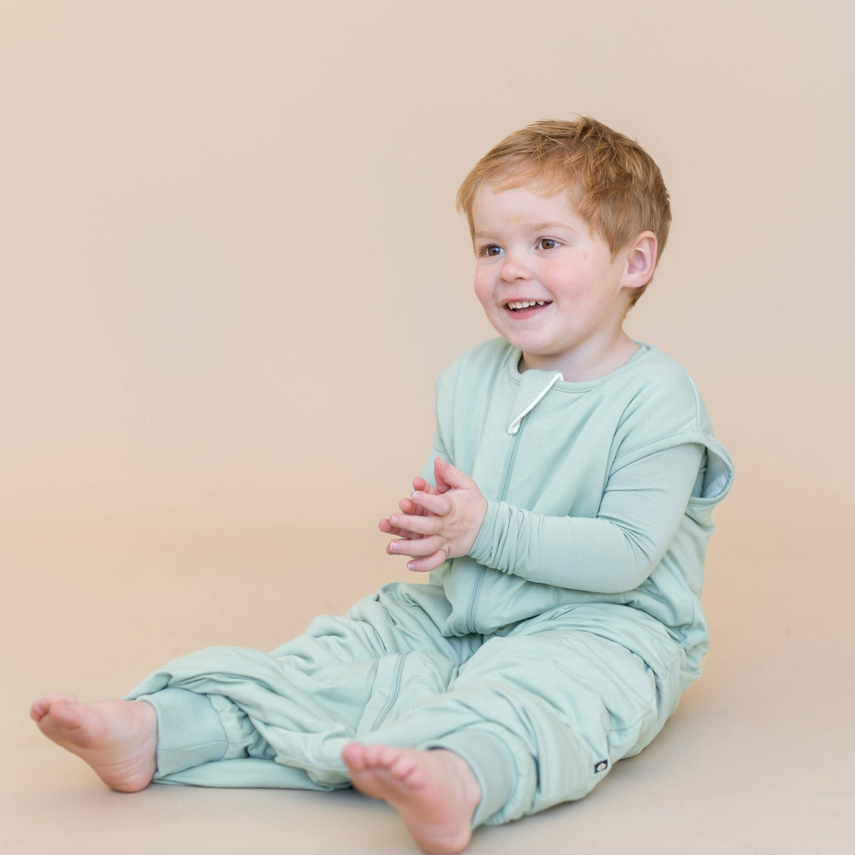 Sleep Bag Walker in Sage 1.0 TOG | Kyte Baby