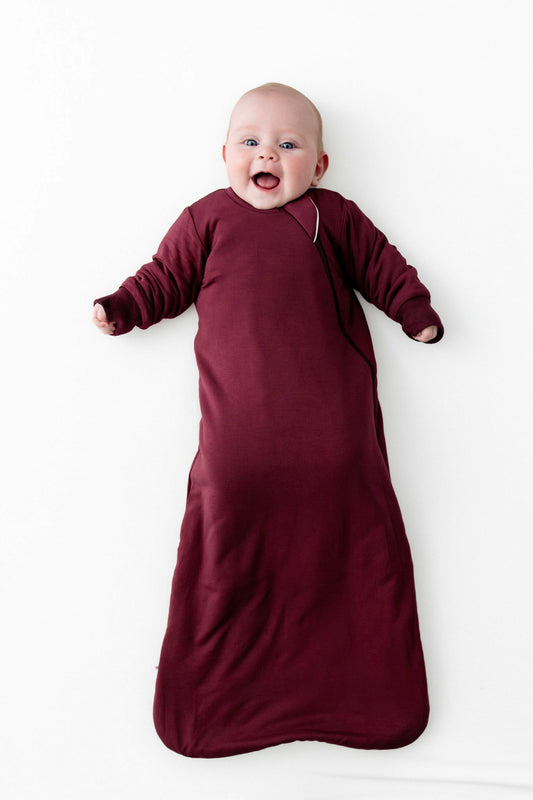Slumber Bag in Burgundy | Kyte Baby