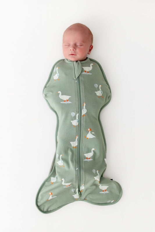 Goose Print Swaddle Bag | Kyte Baby